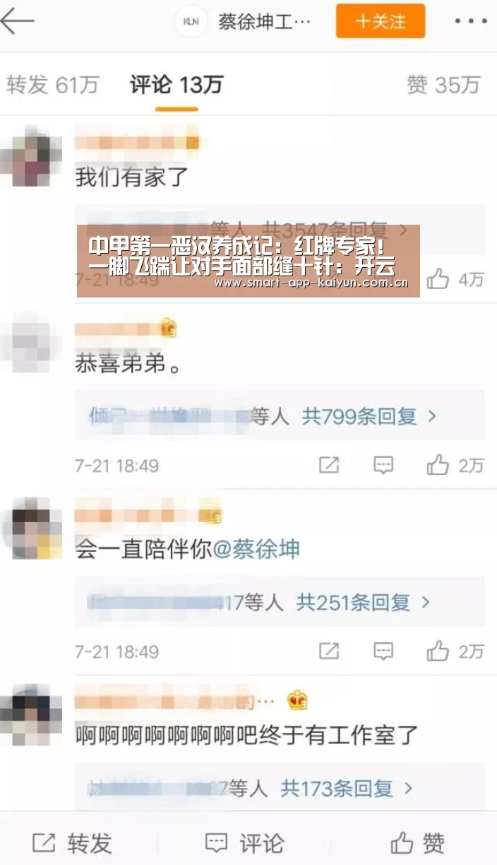 中甲第一恶汉养成记:红牌专家!一脚飞踹让对手面部缝十针:开云官网(图2) 开云体育官网